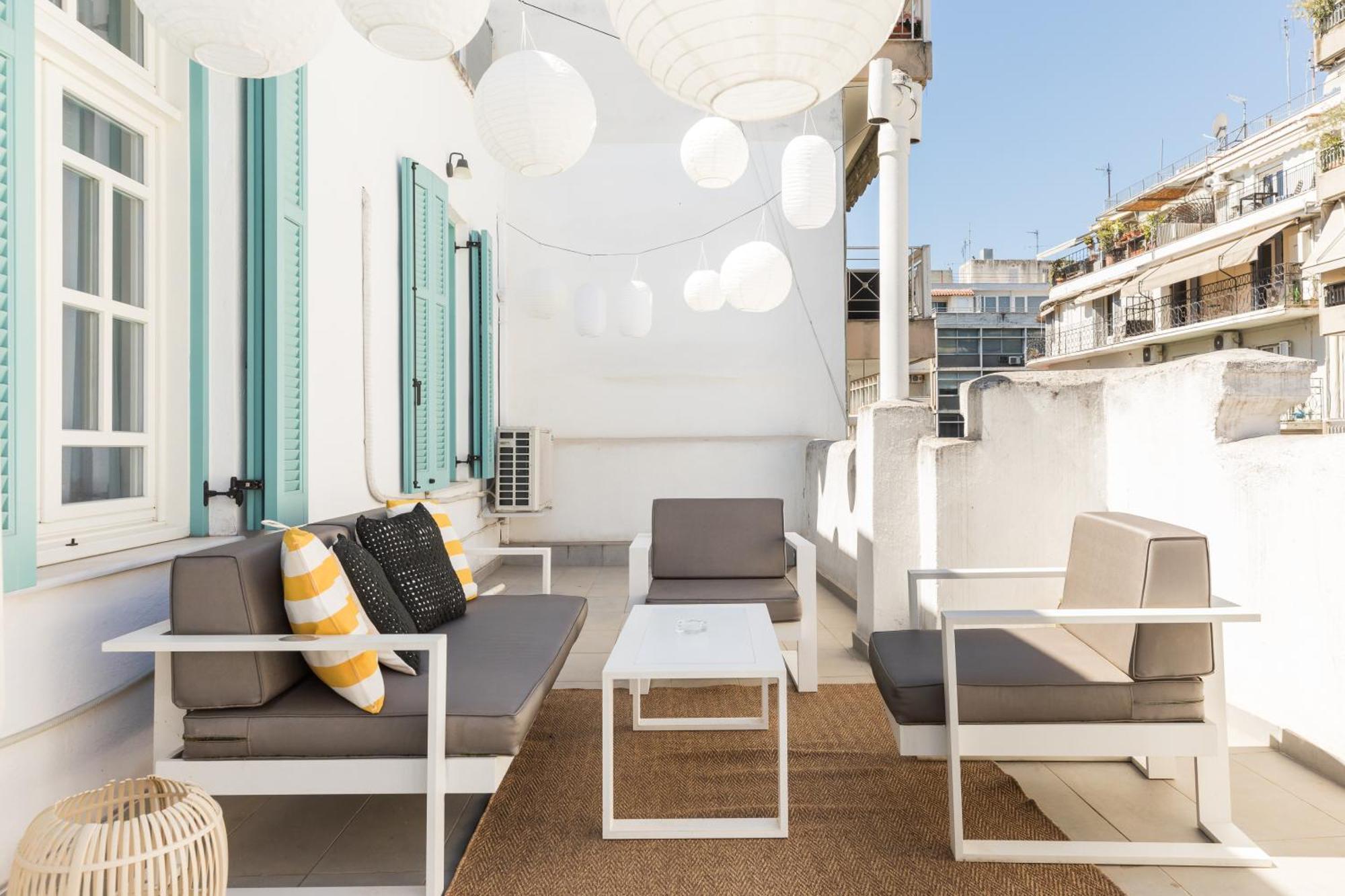 Zoe By Halu! Lovely Penthouse In The Center テッサロニキ エクステリア 写真